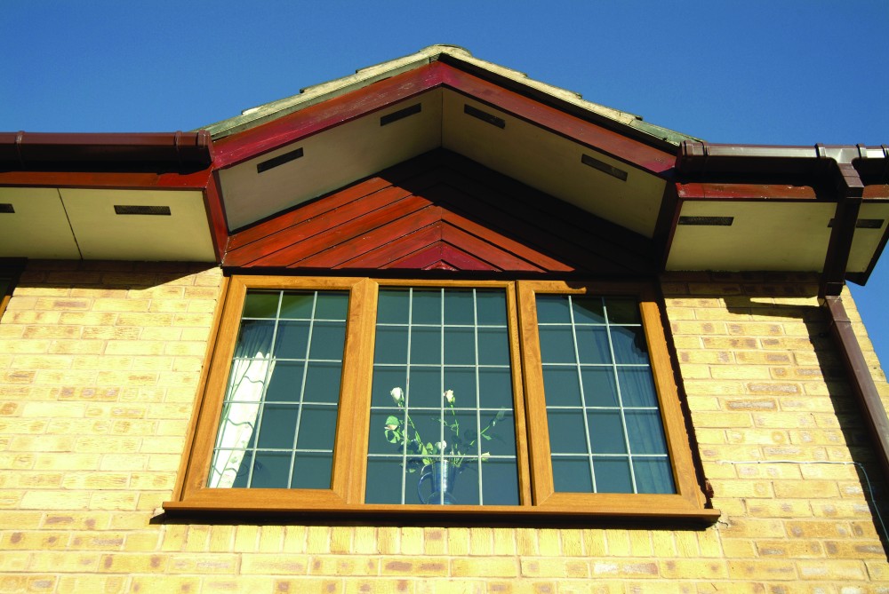 brown lead window