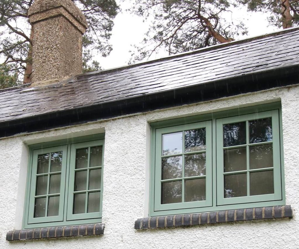 chartwell green flush window