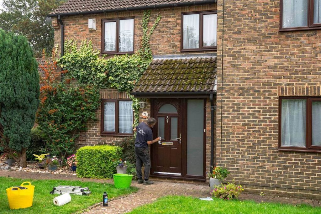 composite front door installation